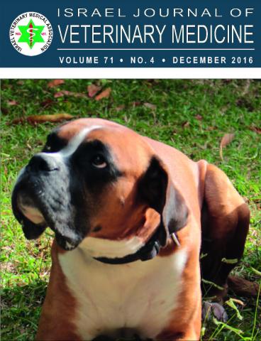 Israel Journal of Veterinary Medicine - Vol. 71(4) - Dec. 2016