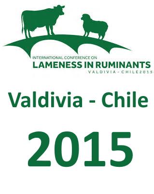Lameness in Ruminants - International Symposium and Conference - Chile, 2015